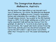 01-Imigrstion Museum_title